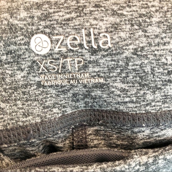Zella Grey Mesh High Waisted Leggings - Picture 3 of 4